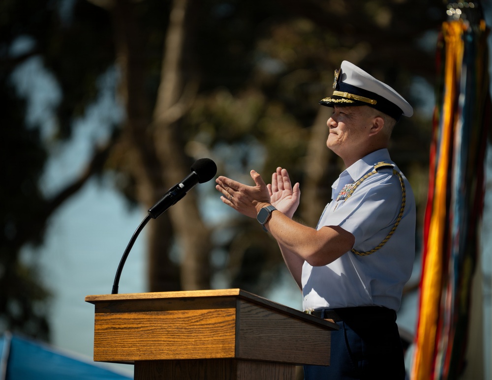 Coast Guard Southwest District holds change of watch ceremony