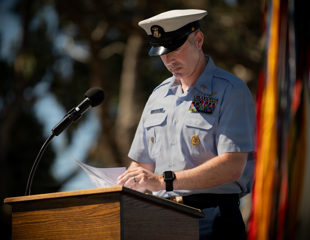 Coast Guard Southwest District holds change of watch ceremony