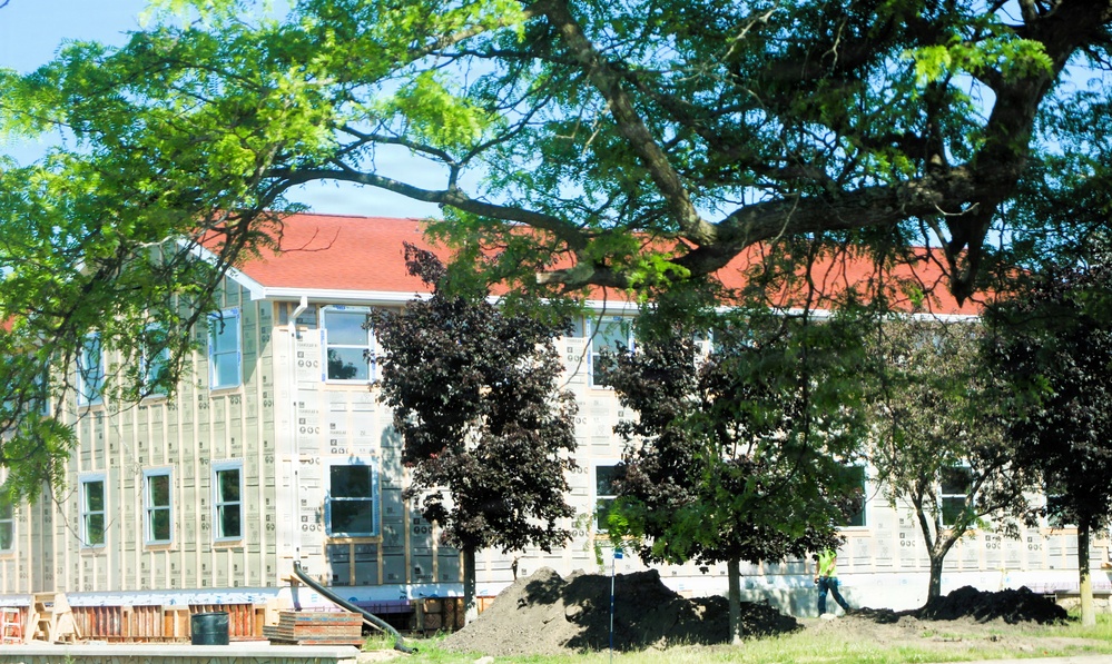 June 2026 update: Contractors continue full renovation of Fort McCoy Garrison Headquarters