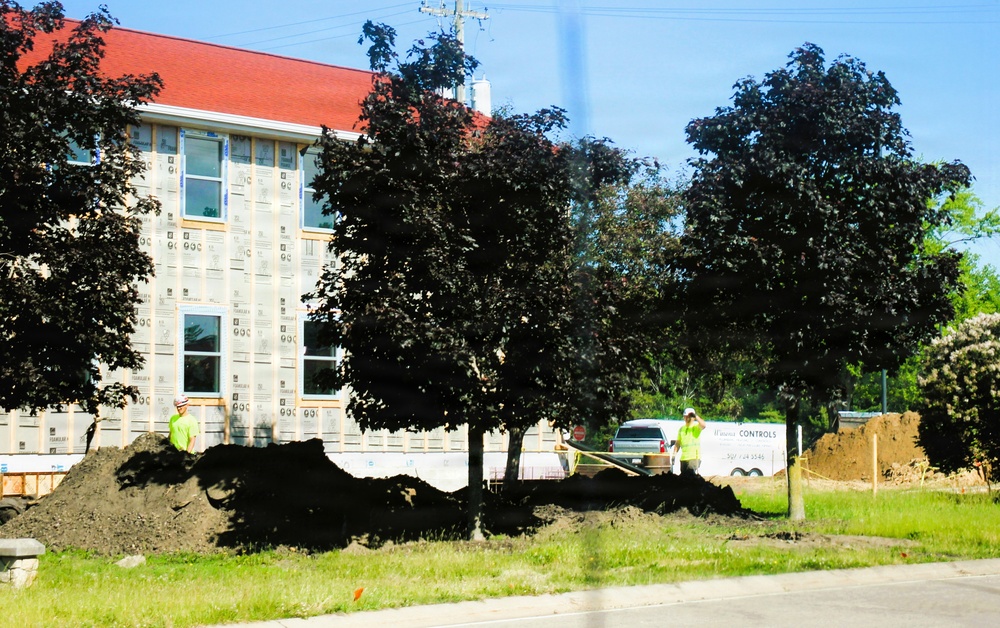 June 2026 update: Contractors continue full renovation of Fort McCoy Garrison Headquarters