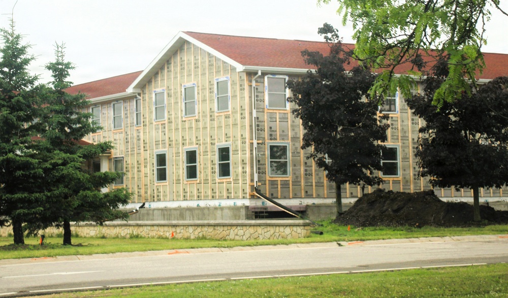 June 2026 update: Contractors continue full renovation of Fort McCoy Garrison Headquarters