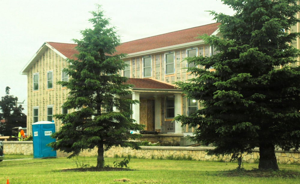 June 2026 update: Contractors continue full renovation of Fort McCoy Garrison Headquarters