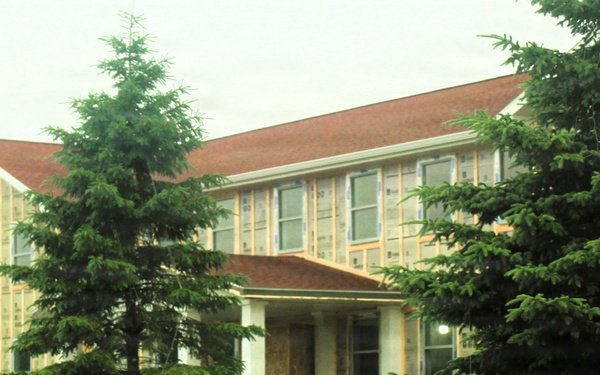 June 2026 update: Contractors continue full renovation of Fort McCoy Garrison Headquarters