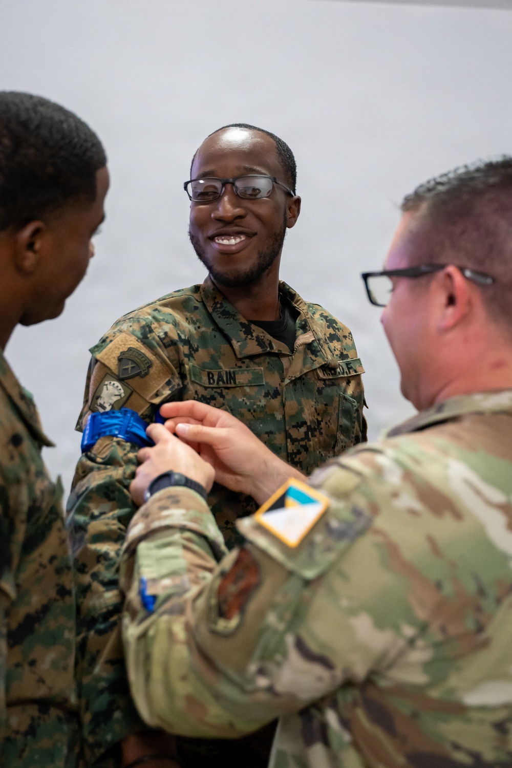 The Rhode Island National Guard conduct medical training with The Royal Bahamas Defense Force