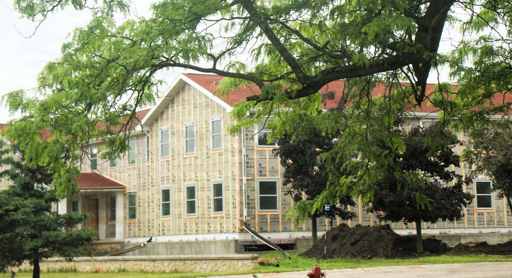 June 2026 update: Contractors continue full renovation of Fort McCoy Garrison Headquarters