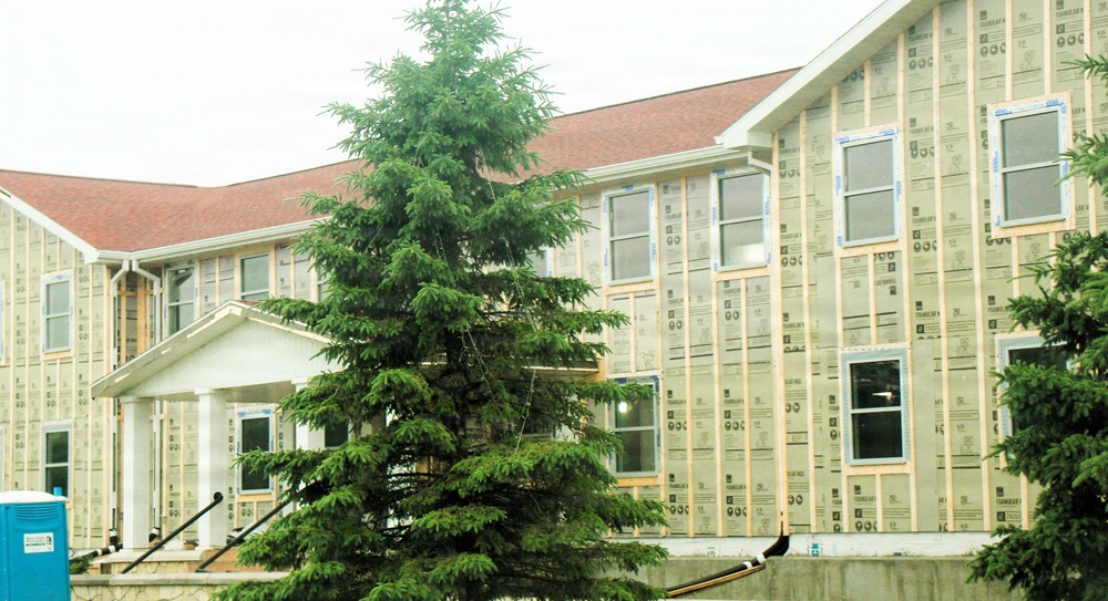 June 2026 update: Contractors continue full renovation of Fort McCoy Garrison Headquarters