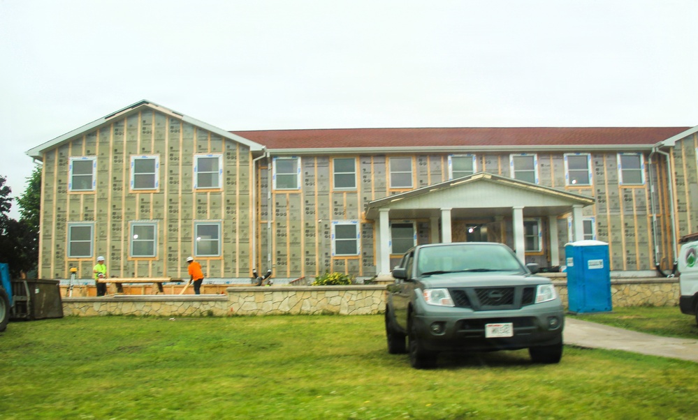 June 2026 update: Contractors continue full renovation of Fort McCoy Garrison Headquarters