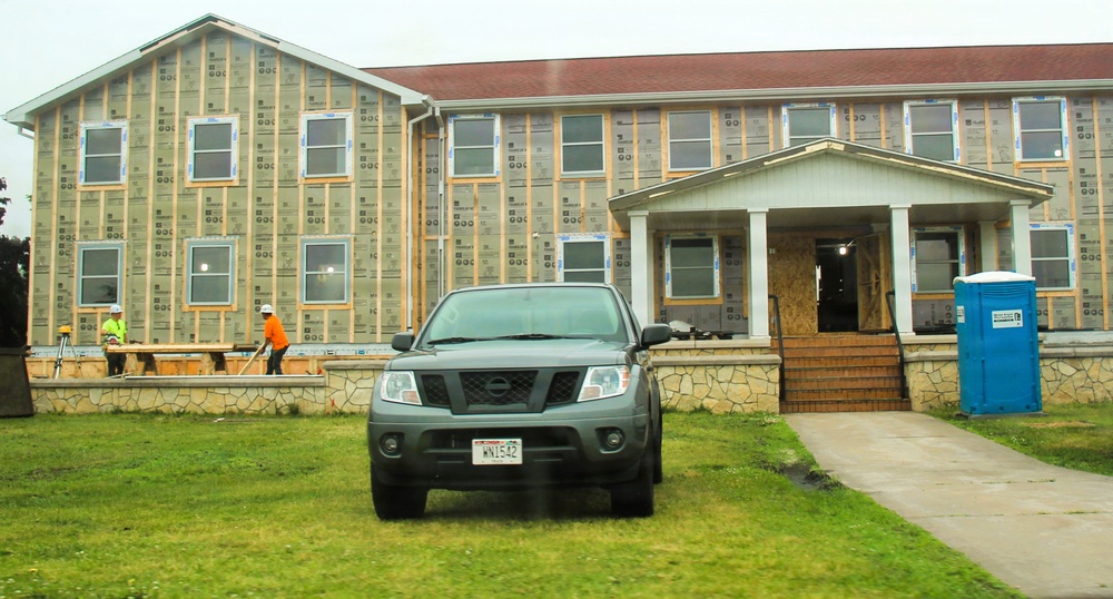 June 2026 update: Contractors continue full renovation of Fort McCoy Garrison Headquarters