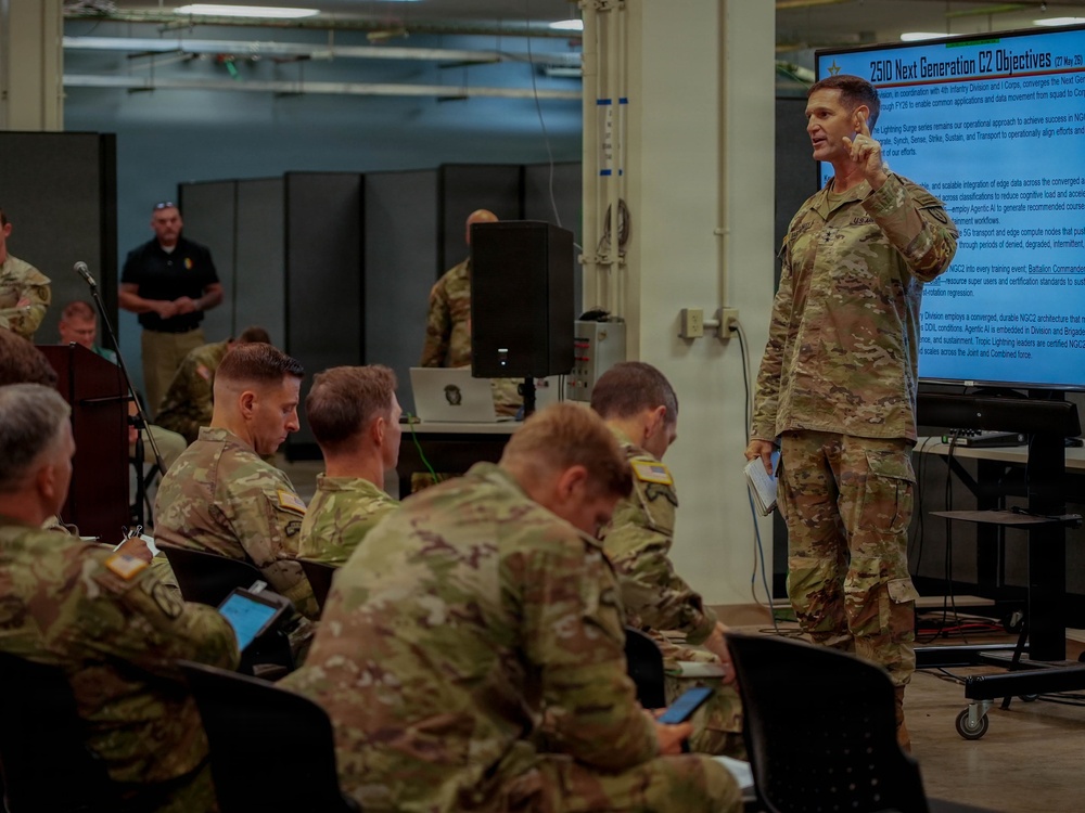 Tropic Lightning Showcases Army C2 Capabilities During Lighting Surge 4