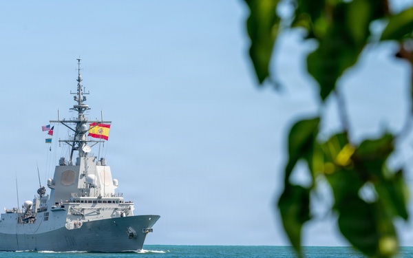ESPS Alvaro de Bazan Arrives at Pearl Harbor for RIMPAC 2026