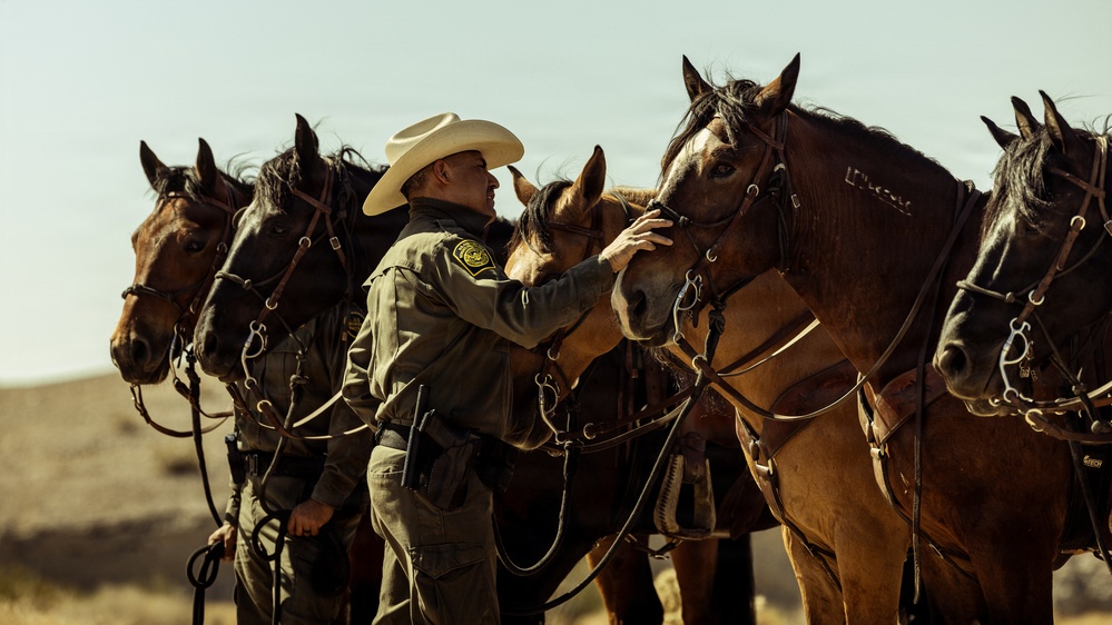 JTF-SB Marines, U.S. Border Patrol saddle-up during interagency training