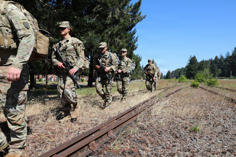 Information Operations Exercise Kicks Off with Six-Mile Ruck March