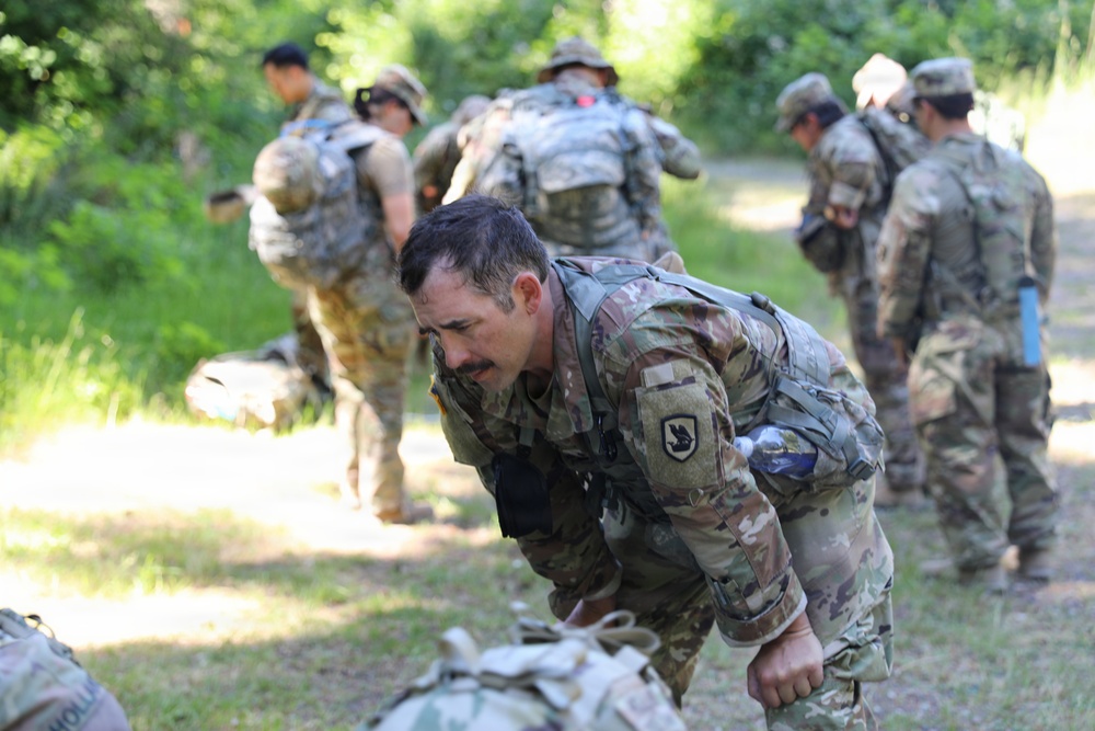 Information Operations Exercise Kicks Off with Six-Mile Ruck March