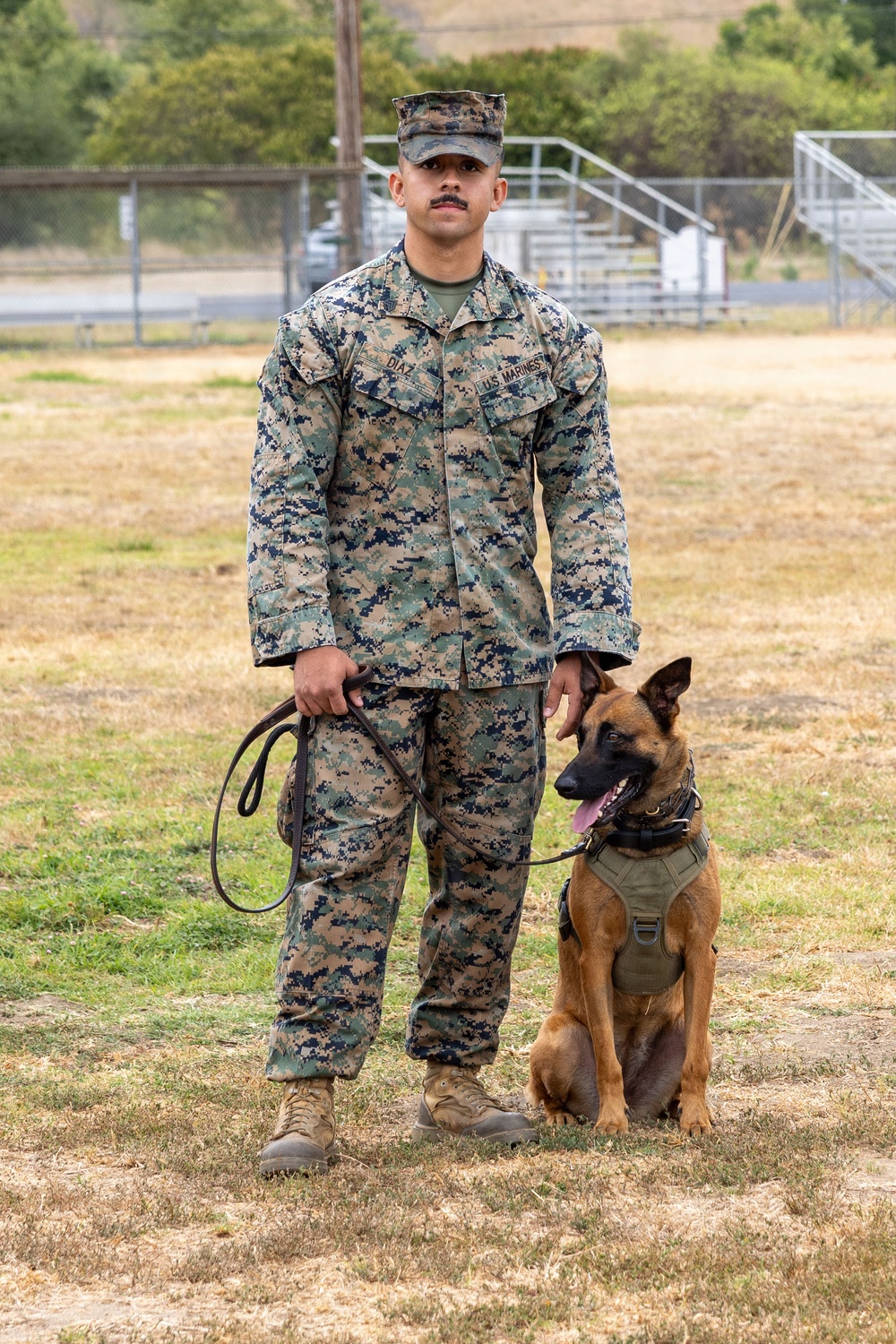 U.S. Marines with 1st Bn., 11th Marine regiment participate in Family Day