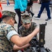U.S. Marines with 1st Bn., 11th Marine regiment participate in Family Day