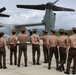 Republic of Korea officer candidates visit VMM-268