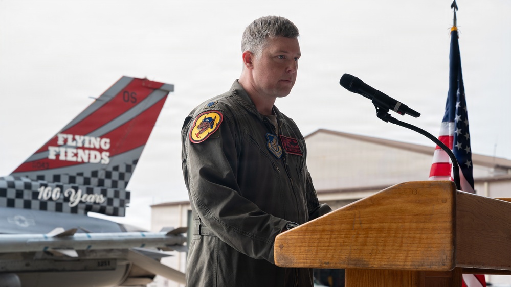 36th Fighter Squadron welcomes new commander