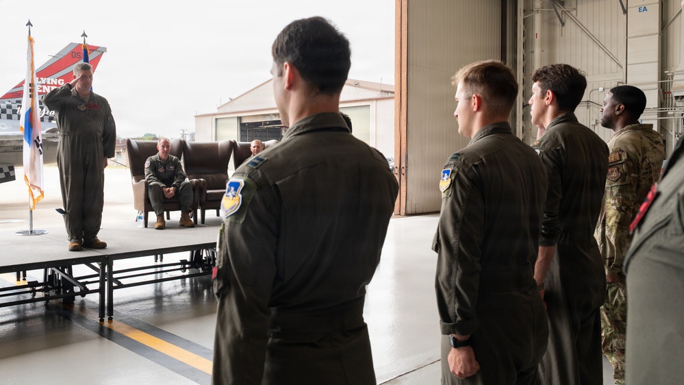 36th Fighter Squadron welcomes new commander