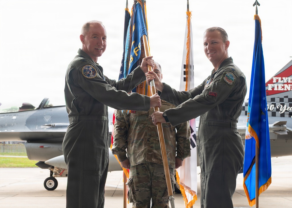 36th Fighter Squadron welcomes new commander
