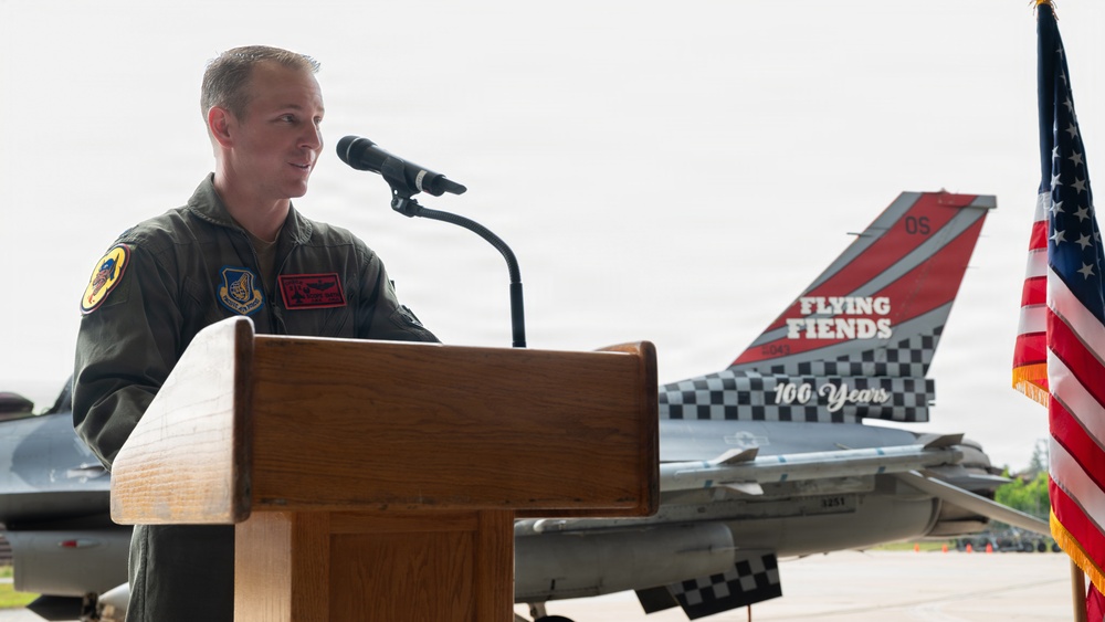 36th Fighter Squadron welcomes new commander