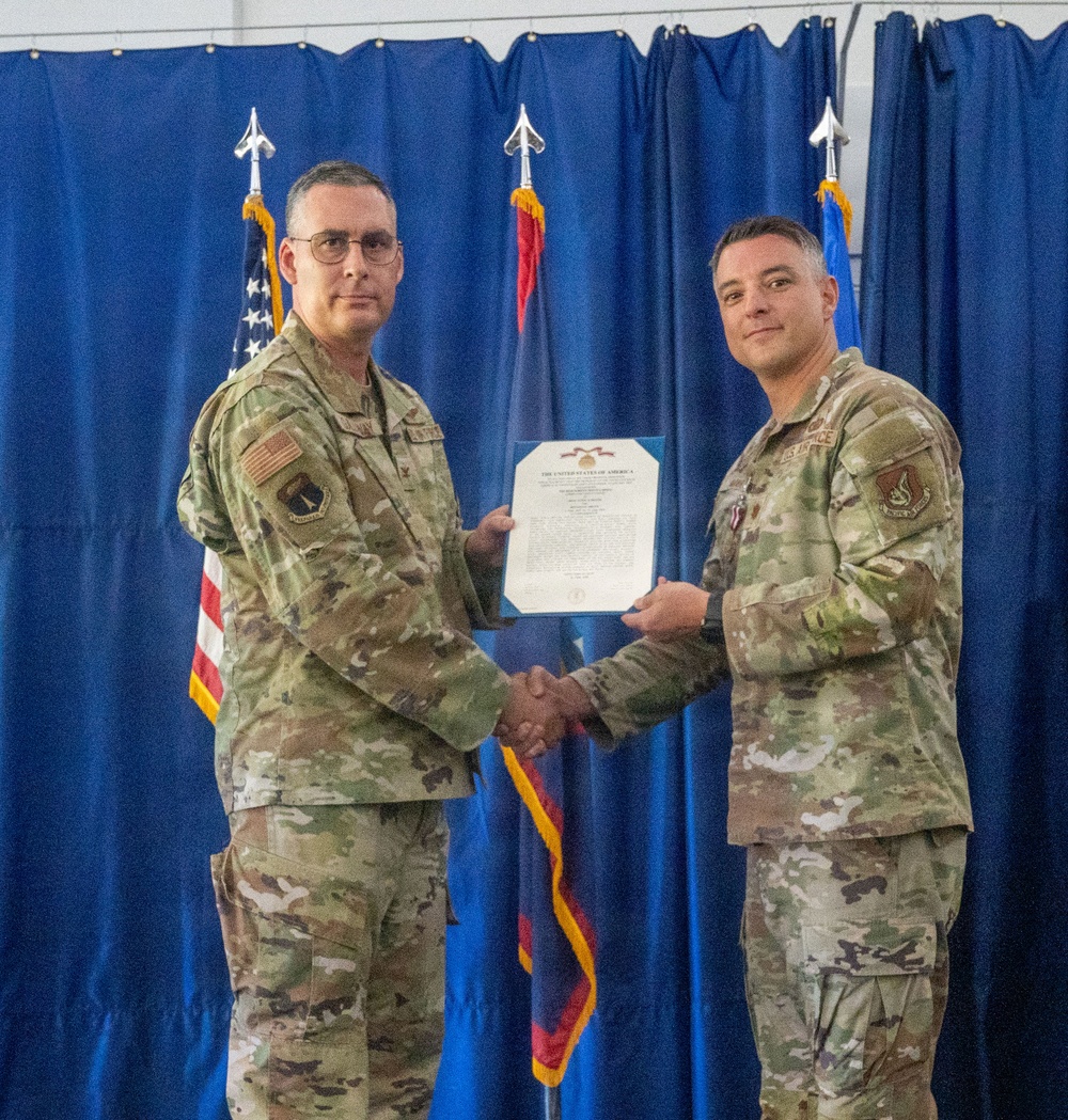 36th Comptroller Squadron Change of Command