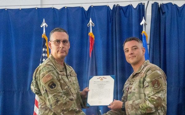 36th Comptroller Squadron Change of Command