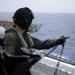 VMM-164 (REIN) conducts deck landing qualifications aboard USS Essex
