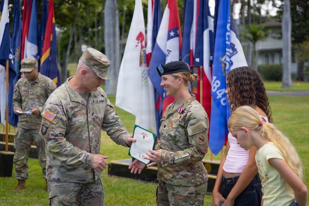 Headquarters Headquarters Battalion Change of Command Ceremony