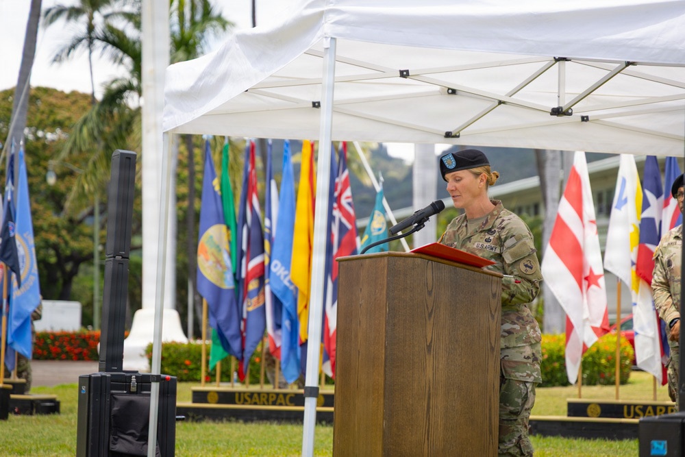 Headquarters Headquarters Battalion Change of Command Ceremony
