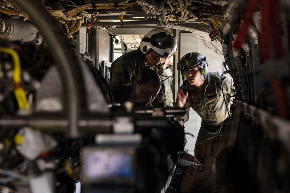 VMM-164 (Rein.) transports MV-22B Osprey engine
