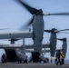 15th MEU disembarks USS Essex in MV-22B Ospreys