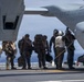 15th MEU disembarks USS Essex in MV-22B Ospreys