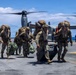 15th MEU disembarks USS Essex in MV-22B Ospreys