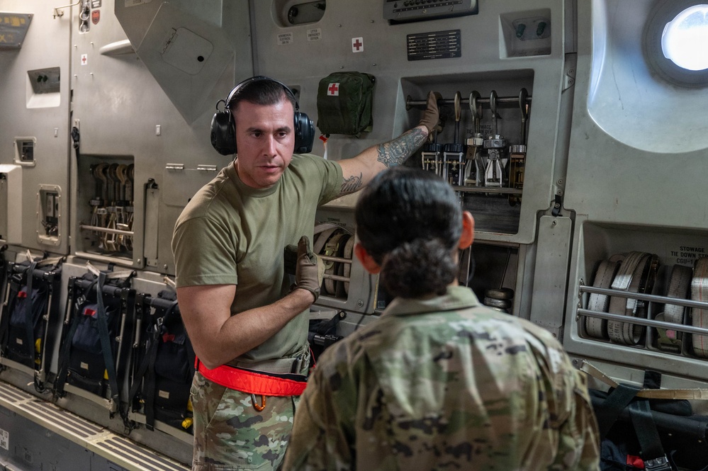 161st Air Refueling Wing Air Transportation Specialists Support Cargo Loading Mission at Aviano Air Base