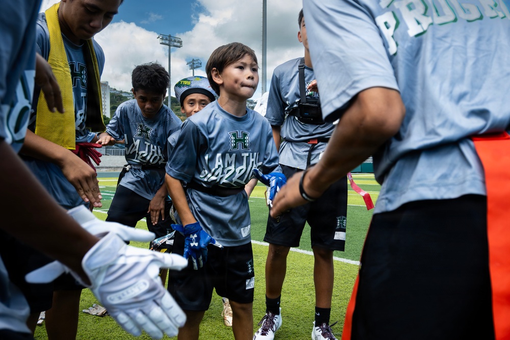 94th Army Air and Missile Defense Command Soldiers volunteer at the Youth Impact Program