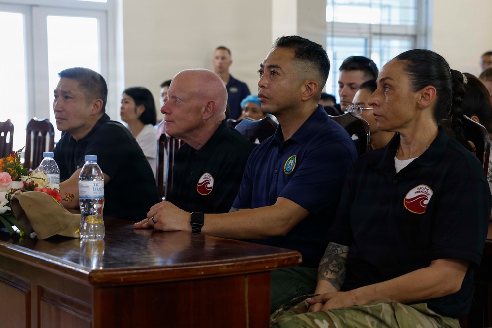 Pacific Partnership 2026 and Pacific Friendship 2026 Visit Dong Hoi City General Hospital in Quang Tri, Vietnam with Acting SECNAV