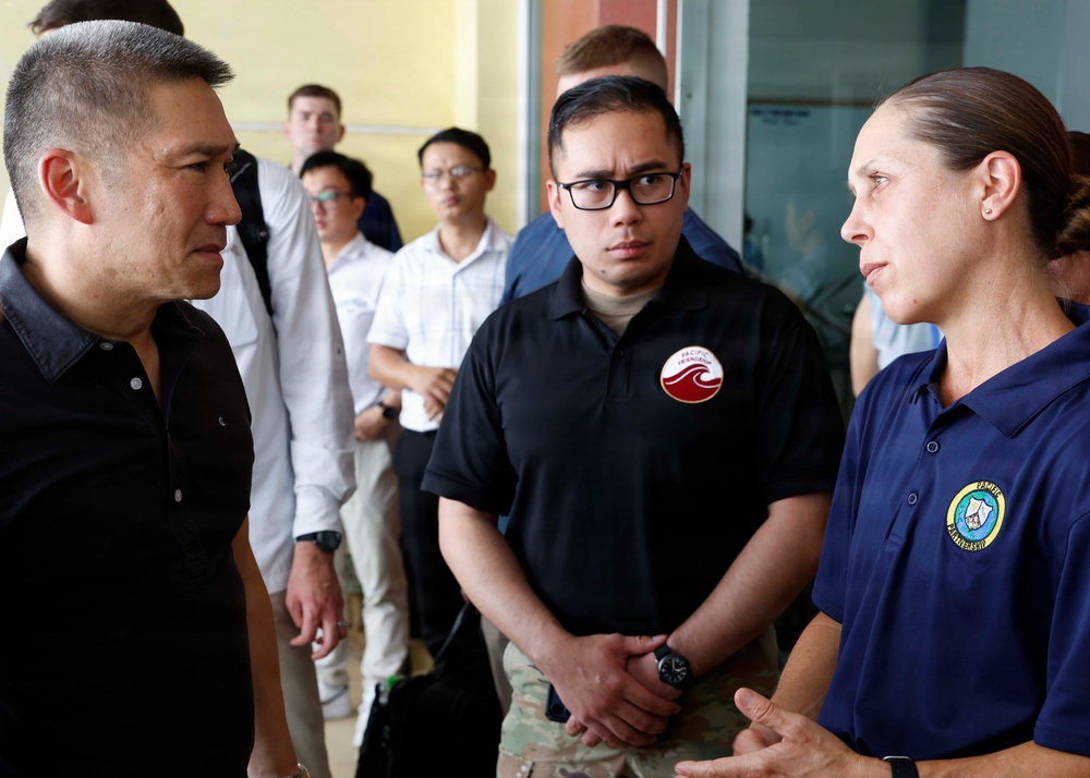 Pacific Partnership 2026 and Pacific Friendship 2026 Visit Dong Hoi City General Hospital in Quang Tri, Vietnam with Acting SECNAV