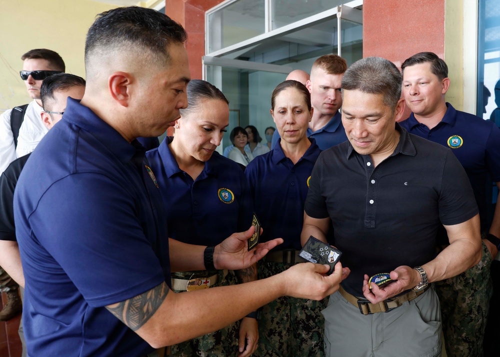 Pacific Partnership 2026 and Pacific Friendship 2026 Visit Dong Hoi City General Hospital in Quang Tri, Vietnam with Acting SECNAV