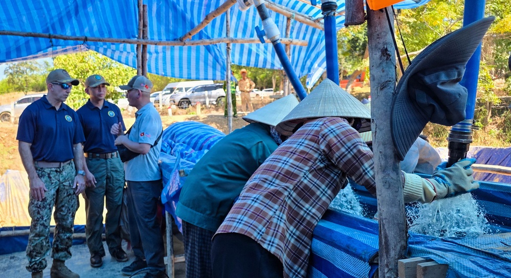 Commander, CTF 73 and Pacific Partnership 2026 visit DPAA recovery site in Vietnam
