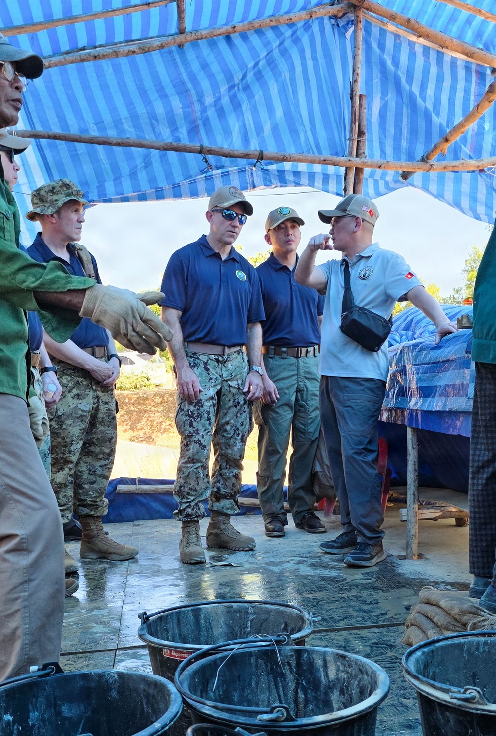 Commander, CTF 73 and Pacific Partnership 2026 visit DPAA recovery site in Vietnam