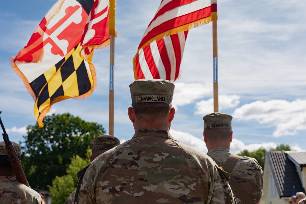 Maryland National Guard, NATO allies participate in Estonian Victory Day Parade