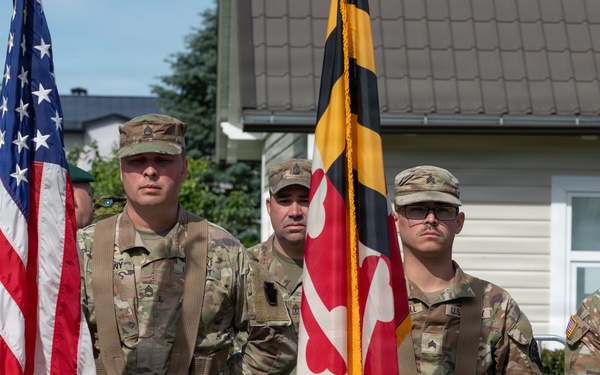 Maryland National Guard, NATO allies participate in Estonian Victory Day Parade