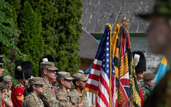Maryland National Guard, NATO allies participate in Estonian Victory Day Parade