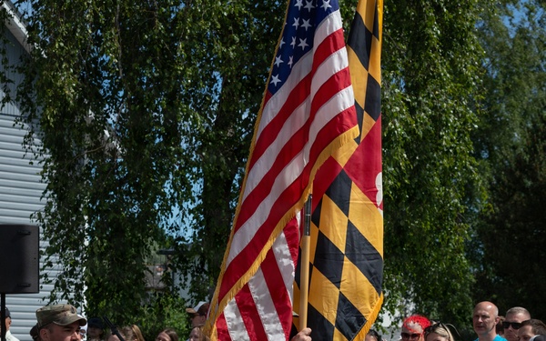 Maryland National Guard, NATO allies participate in Estonian Victory Day Parade