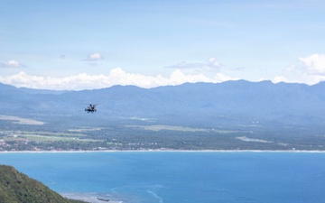 Salaknib 2026: Task Force Saber Conducts a Apache Training Flight Along Coastline