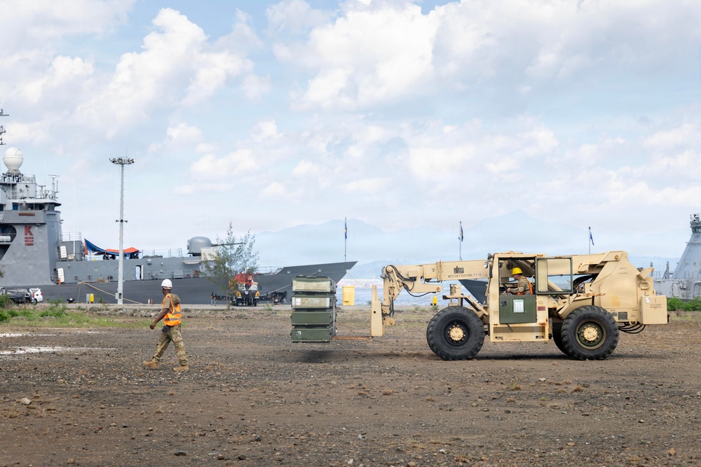 Salaknib 2026: Task Force Saber Conducts Port Operations