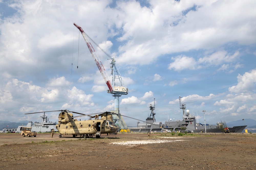 Salaknib 2026: Task Force Saber Conducts Port Operations