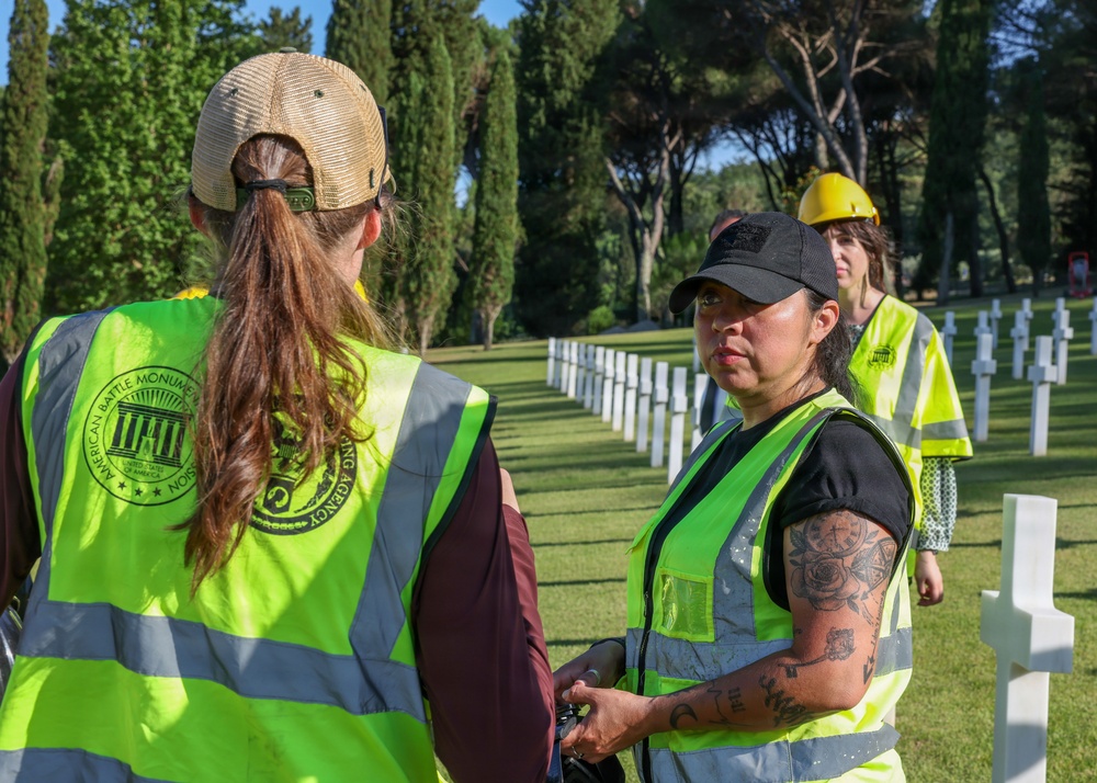 The 2026 Europe-Mediterranean Disinterment Team's Mission Begins at Florence American Cemetery