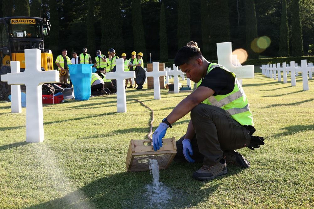 The 2026 Europe-Mediterranean Disinterment Team's Mission Begins at Florence American Cemetery