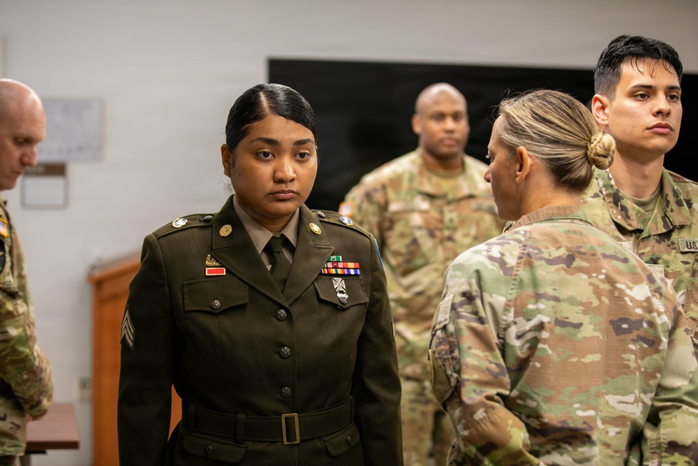 307th Military Intelligence Battalion conducts Noncommissioned Officer Promotion Board June 2026